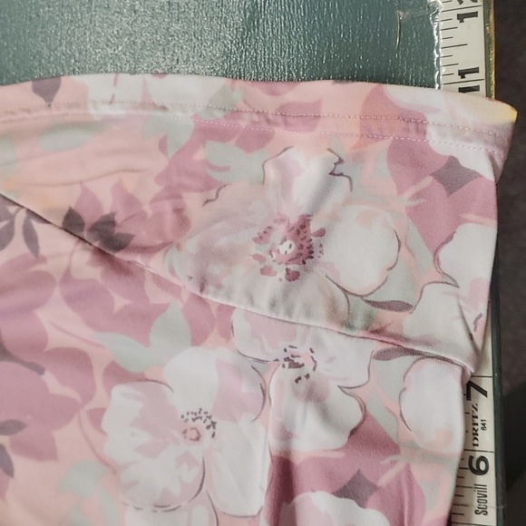 Delias cozy shorty PJ'S. Super soft, pink, gray. Size large. Adjustable straps. - Picture 6 of 6